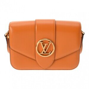 Louis Vuitton LV Pont Neuf Summer Gold Leather Shoulder Bag